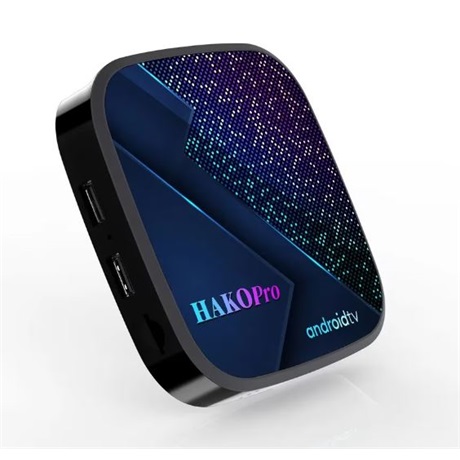 Hako PRO 2/16GB Android 11 TV Box Google Certfied, Netflix 4K, HBO Max, Disney+