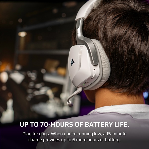 CORSAIR VOID v2  Dolby Atmos Vezeték Nélküli Headset Fehér