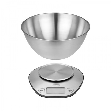 MPM MWK-05M konyhai mérleg rozsdamentes acél tállal