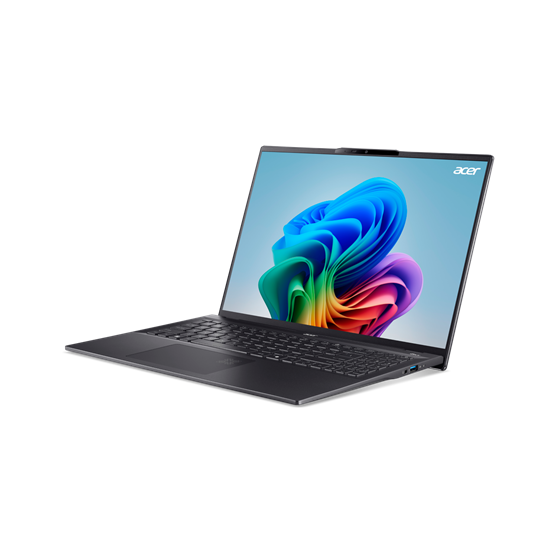 Acer Swift 16 AI SF16-51-7542   Windows® 11 Home  OLED Notebook Jégfekete