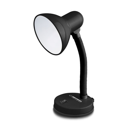 Esperanza ELD109K ASZTALI LÁMPA E27 FEKETE Esperanza ELD109K ASZTALI LÁMPA E27 FEKETE