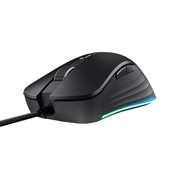 Trust 24890 GXT924 Ybar+ vezetékes fekete gamer egér Trust 24890 GXT924 Ybar+ vezetékes fekete gamer egér