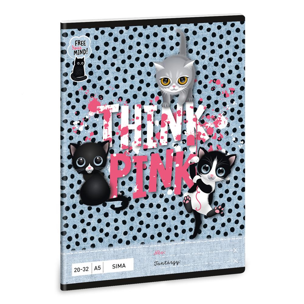 Ars Una Füzet iskolai A5, 32lap, sima 20-32 THINK-PINK (5285) 23 10db/csomag (53612854) Ars Una Füzet iskolai A5, 32lap, sima 20-32 THINK-PINK (5285) 23 10db/csomag (53612854)