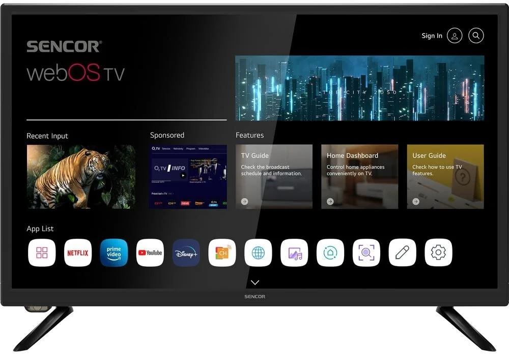 Sencor SLE 24S801TCSB 24" HD Ready LED TV