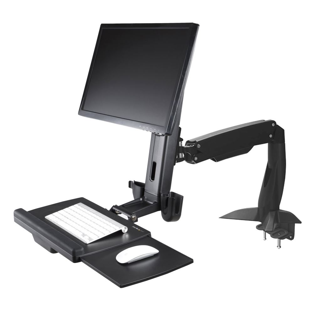 StarTech.com asztali monitorkonzol billentyűzet- és egértartóval 34" (ARMSTSCP1)