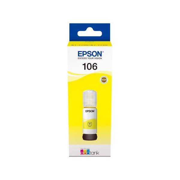 Epson 106 EcoTank tinta sárga (C13T00R440) Epson 106 EcoTank tinta sárga (C13T00R440)