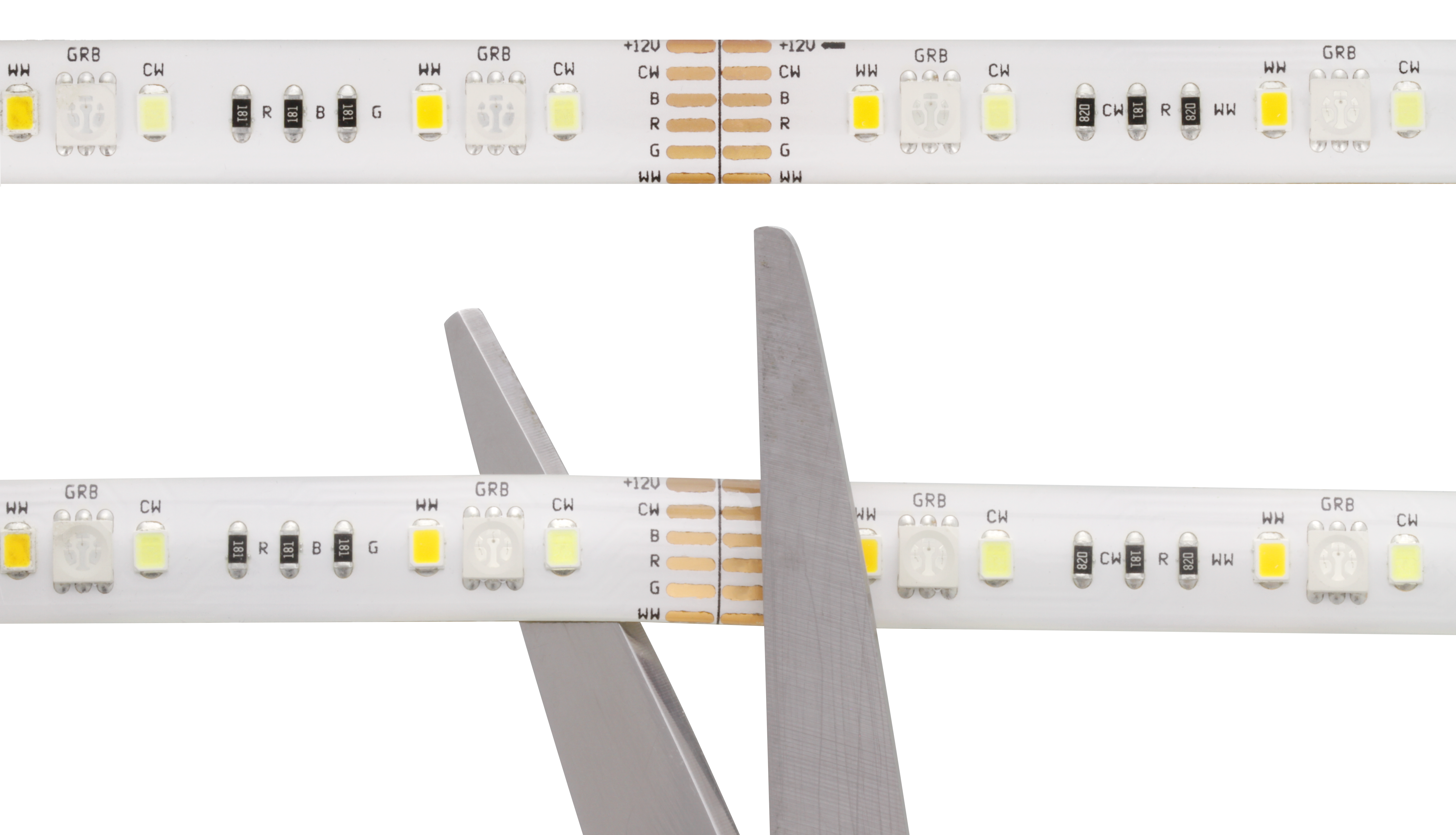 Deltaco SMART HOME SH-LS4M WiFi 2,4GHz 4 méter  RGB  2700-6500K LED-szalag Fehér 
