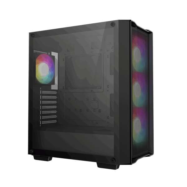 DeepCool CC560 MESH V2  ablakos  Számítógépház   fekete