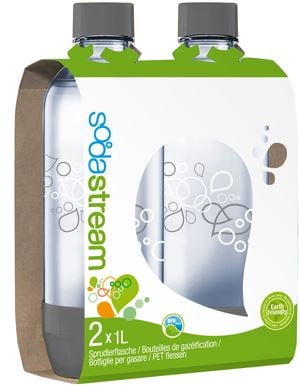 Sodastream műanyag palack/ Duo Pack szürke (40017358)