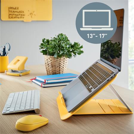 LEITZ "Ergo Cosy" Laptop állvány Melegsárga