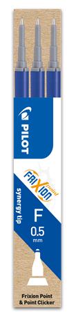 PILOT Rollertoll betét, 0,25 mm, tűhegyű, törölhető, "Frixion Point", kék (PFRBK3) PILOT Rollertoll betét, 0,25 mm, tűhegyű, törölhető, "Frixion Point", kék (PFRBK3)