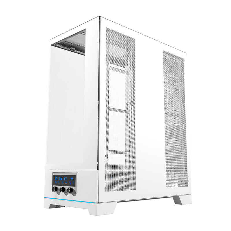 Darkflash DY451L számítógépház ventilátorok nélkül Fehér 
