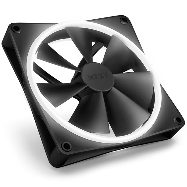 NZXT 2xF140 RGB DUO ventilátor & RGB vezérlő Fekete 