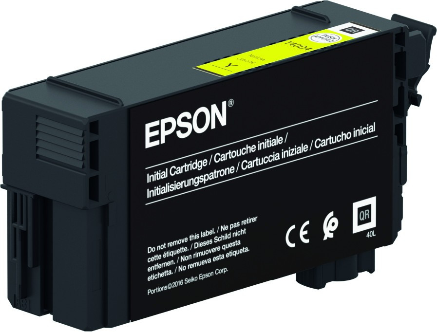 Epson T40C4 Tintapatron Sárga 26ml Eredeti Epson T40C4 Tintapatron Sárga 26ml Eredeti