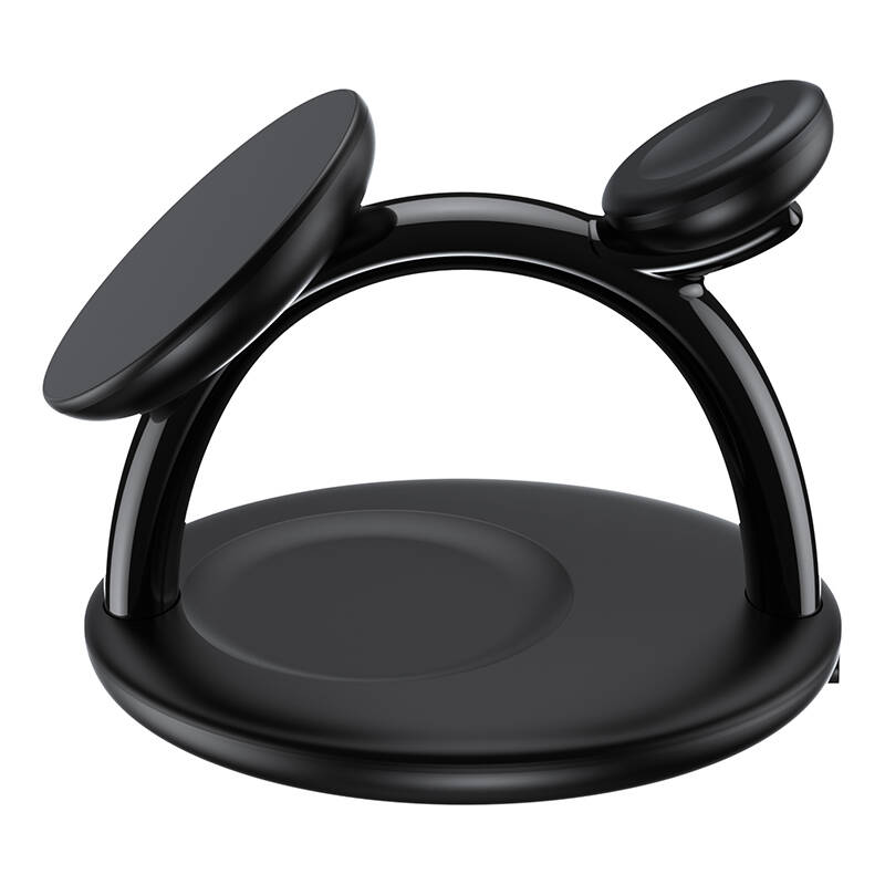 Holder with magnetic wireless charger 3in1 Choetech T587-F for Apple iPhone/Airpods/Apple Watch 15W/5W/2,5W Holder with magnetic wireless charger 3in1 Choetech T587-F for Apple iPhone/Airpods/Apple Watch 15W/5W/2,5W