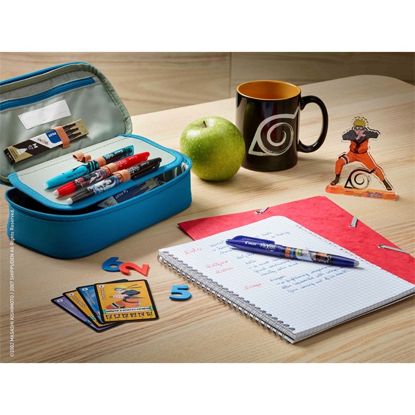 Pilot FriXion 07 betétszett kék + NARUTO Limited Edition FR Ball rollerirón