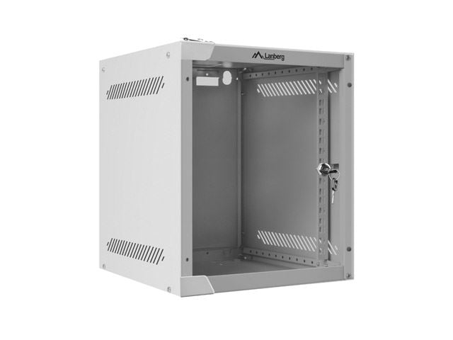 Lanberg 6U 10" fali rack szekrény 280x310mm szürke (WF10-2306-10S)