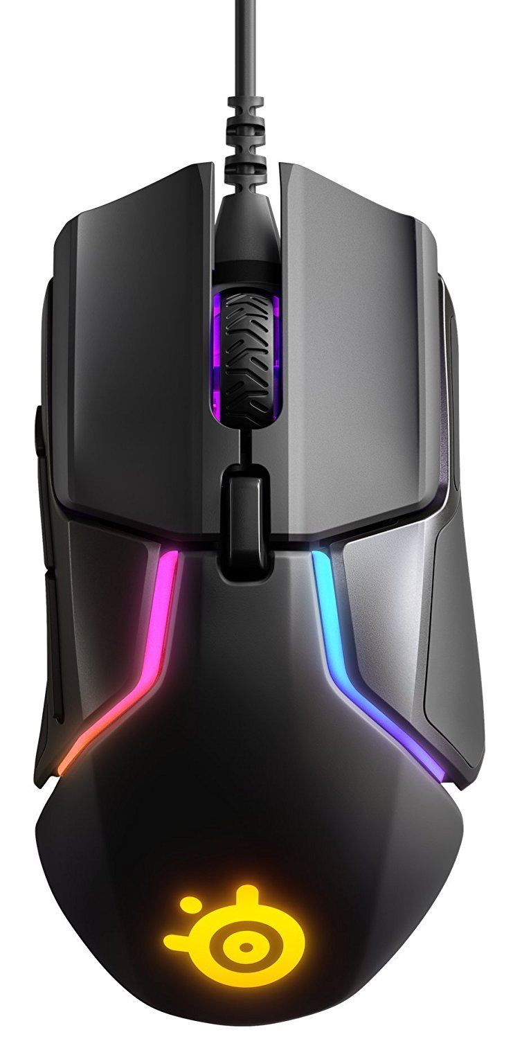 SteelSeries Rival 600 dupla érzékelős optikai egér fekete (62446)