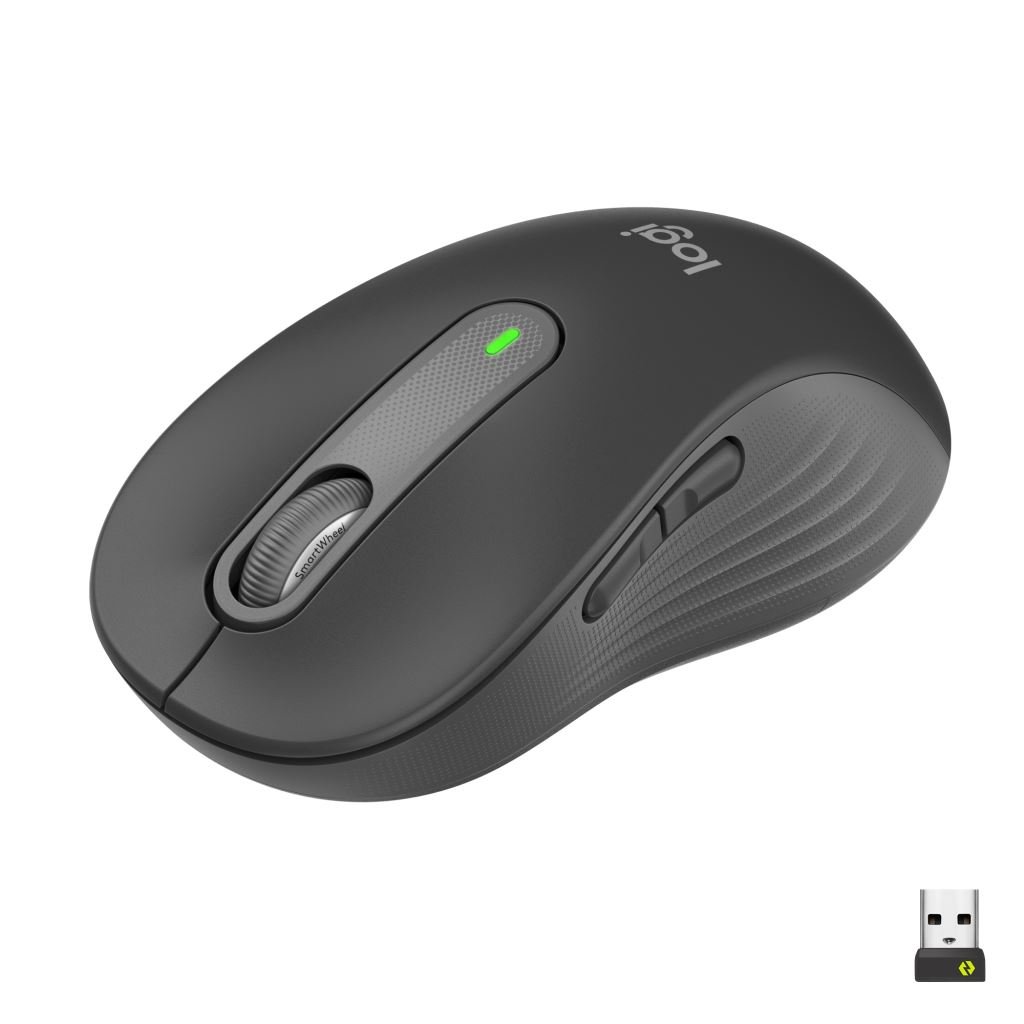 Logitech Signature M650 nagyméretű for Business vezeték nélküli egér grafitszürke (910-006348) Logitech Signature M650 nagyméretű for Business vezeték nélküli egér grafitszürke (910-006348)