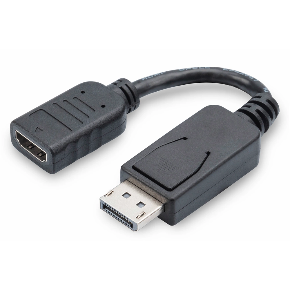 DIGITUS Full HD 60Hz 1.1a DisplayPort - HDMI type A Adapter 0,15m