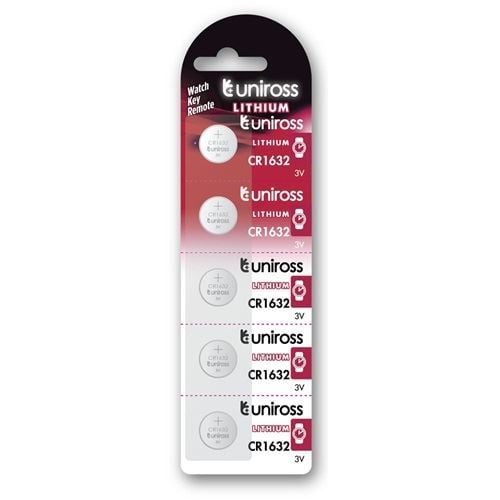 Uniross SP5 CR1632 3V lithium gombelem 5db/bliszter (U5CR1632)