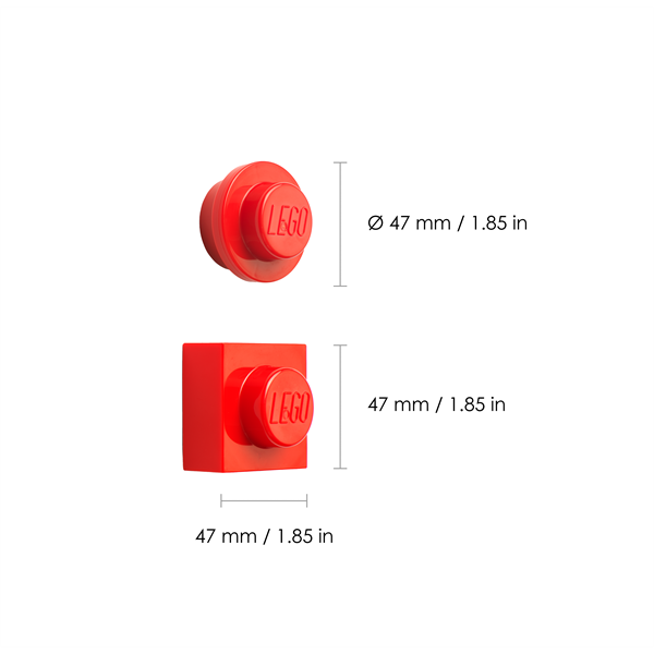LEGO Mágneses szett Piros