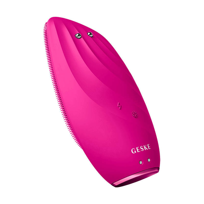 Sonic Thermo Facial Brush & Face-Lifter 8in1 Geske with APP (magenta)