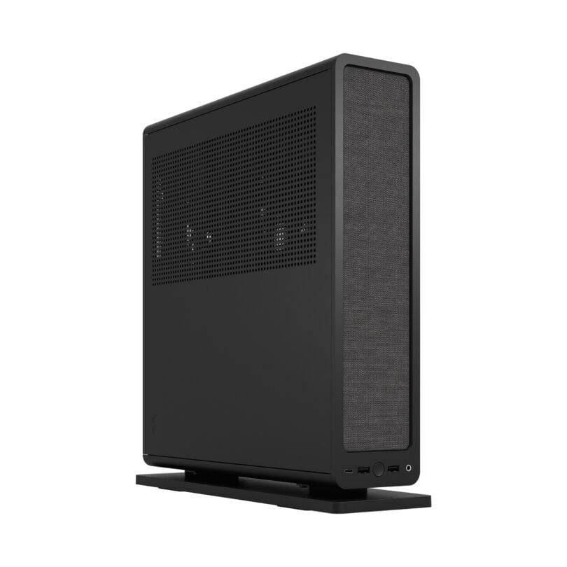 Fractal Design Ridge PCIe 4.0 táp nélküli Mini ITX ház fekete (FD-C-RID1N-11)