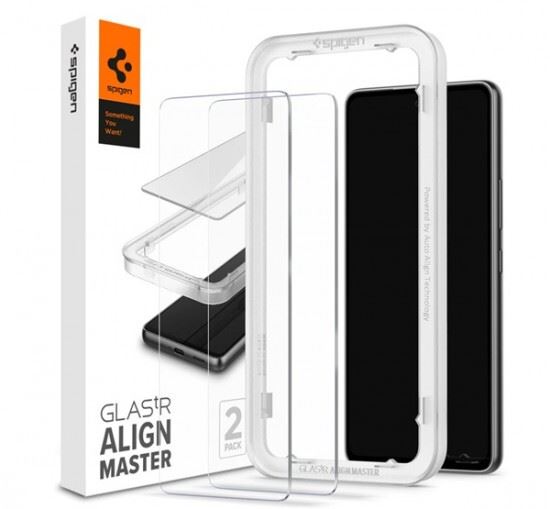 Spigen AlignMaster Samsung Galaxy A53 5G Tempered kijelzővédő fólia 2db (AGL04306) Spigen AlignMaster Samsung Galaxy A53 5G Tempered kijelzővédő fólia 2db (AGL04306)