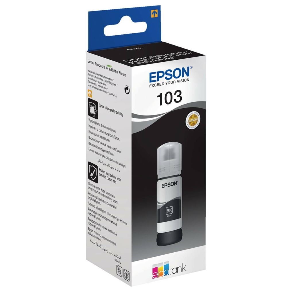 Epson 103 EcoTank tinta fekete (C13T00S14A)