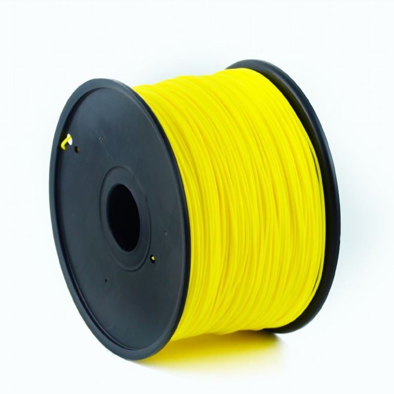 Gembird ABS filament 1.75mm, 1kg fluoreszkáló sárga