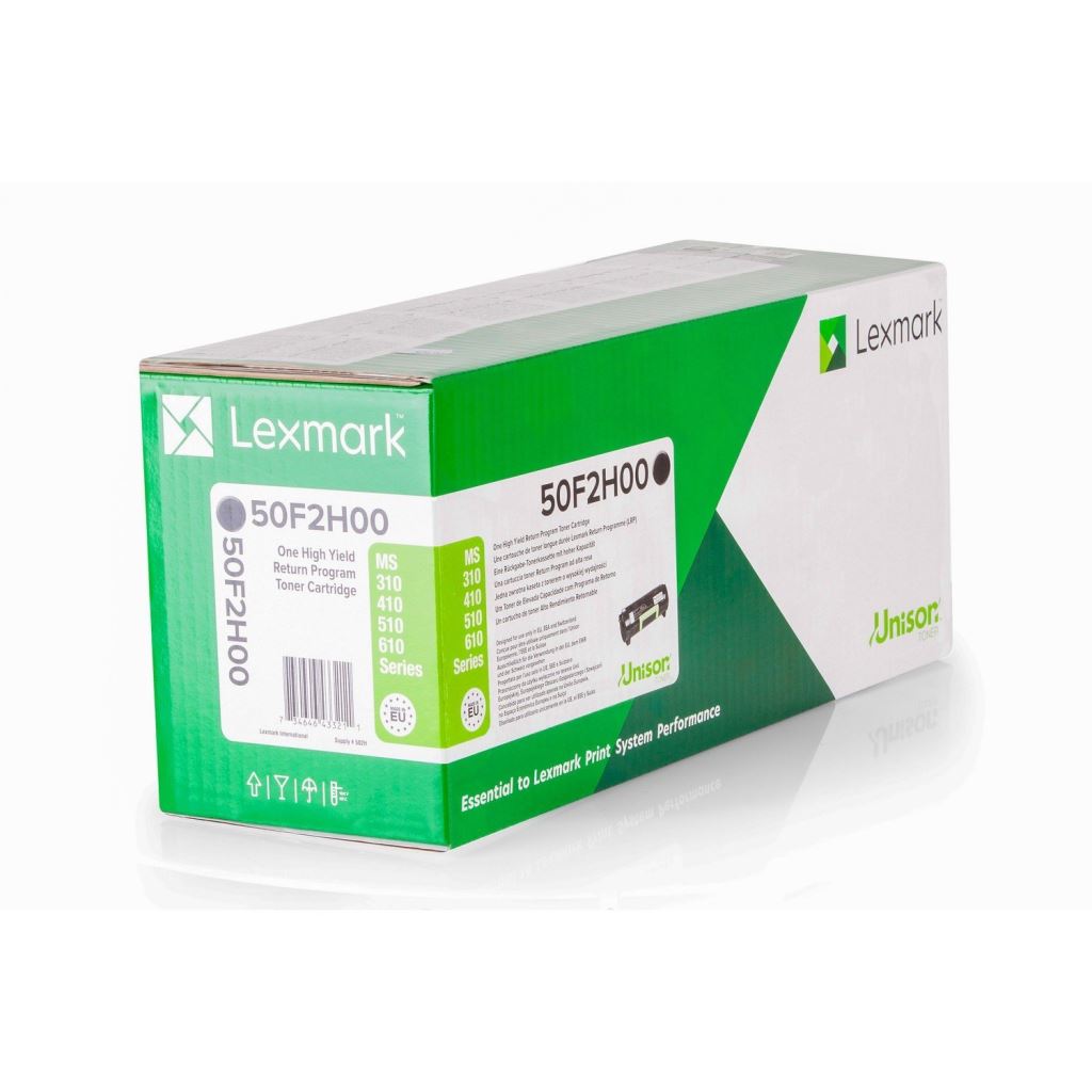 Lexmark 502H nagy kapacitású festékkazetta fekete (50F2H00) Lexmark 502H nagy kapacitású festékkazetta fekete (50F2H00)