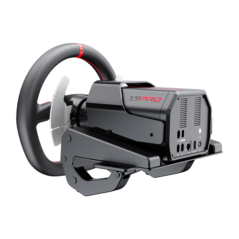 PXN-V10 Pro játékkészlet - kormánykerék + pedálok + rögzítő bilincsek (PC / PS4 / Xbox One / Xbox Series X|S)