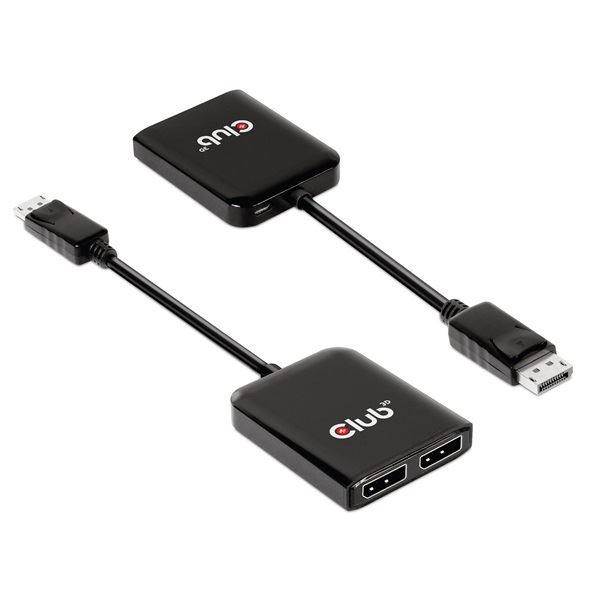CLUB3D MST DisplayPort 1.4 Dupla Monitor HUB (CSV-7200)