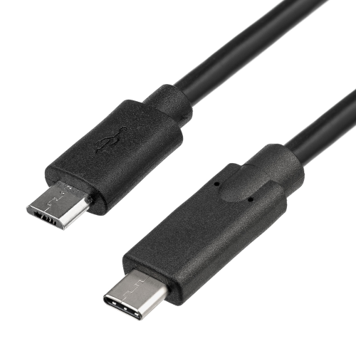 Akyga microUSB / USB type C kábel, 1m - AK-USB-16 Akyga microUSB / USB type C kábel, 1m - AK-USB-16