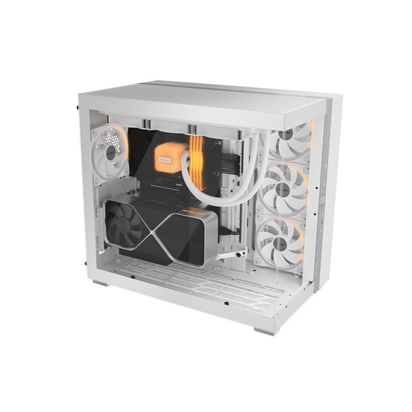 Be Quiet! LIGHT BASE 900 DX White  ATX  edzett üveg oldallap Számítógépház Fehér 