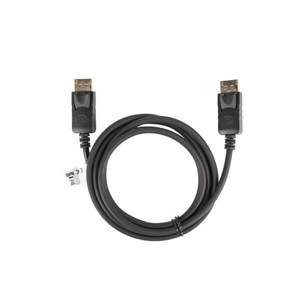 Lanberg DisplayPort kábel 1.8m fekete (CA-DPDP-10CC-0018-BK)