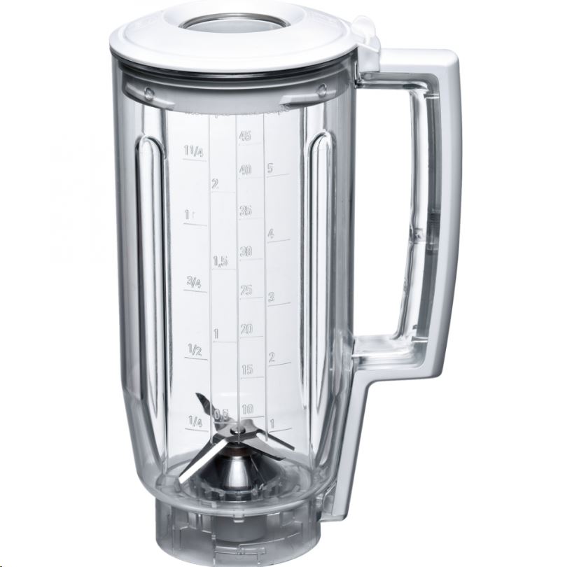 Bosch MUZ5MX1 műanyag turmixkehely MUM5-höz, 1,25 l, jégaprításra is alkalmas Bosch MUZ5MX1 műanyag turmixkehely MUM5-höz, 1,25 l, jégaprításra is alkalmas