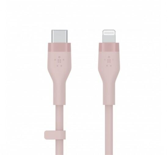 Belkin Boost Charge Type-C - Lightning adatkábel 2m rózsaszín (CAA009BT2MPK)
