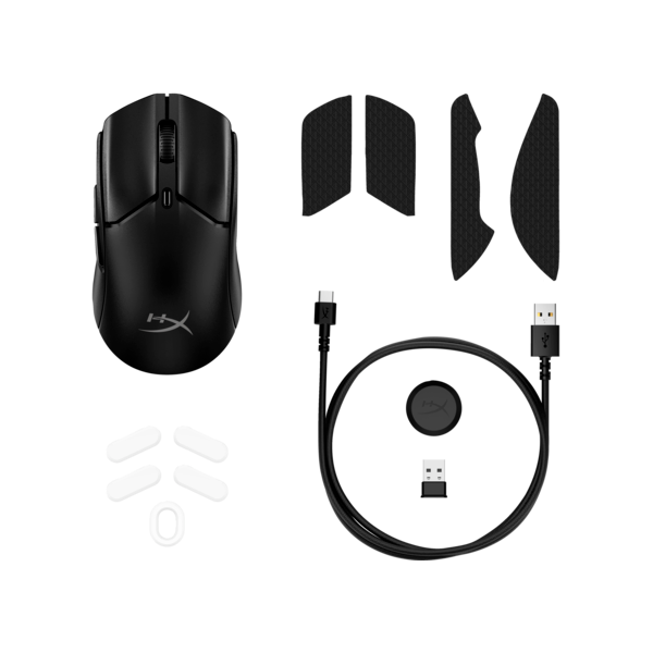 HP HYPERX vezeték Nélküli Egér Pulsefire Haste 2 Mini Wireless - Gaming Mouse Black HP HYPERX vezeték Nélküli Egér Pulsefire Haste 2 Mini Wireless - Gaming Mouse Black