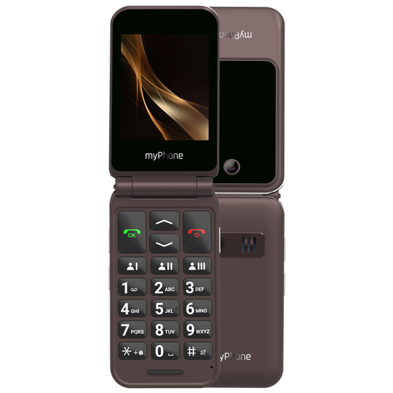 MyPhone Harmony LTE Praline Collection 128MB Telefon Barna