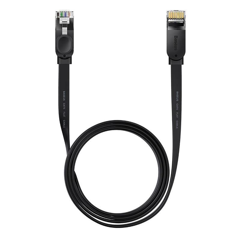 Baseus RJ45 hálózati kábel 1Gbps 1.5m fekete (WKJS000001)