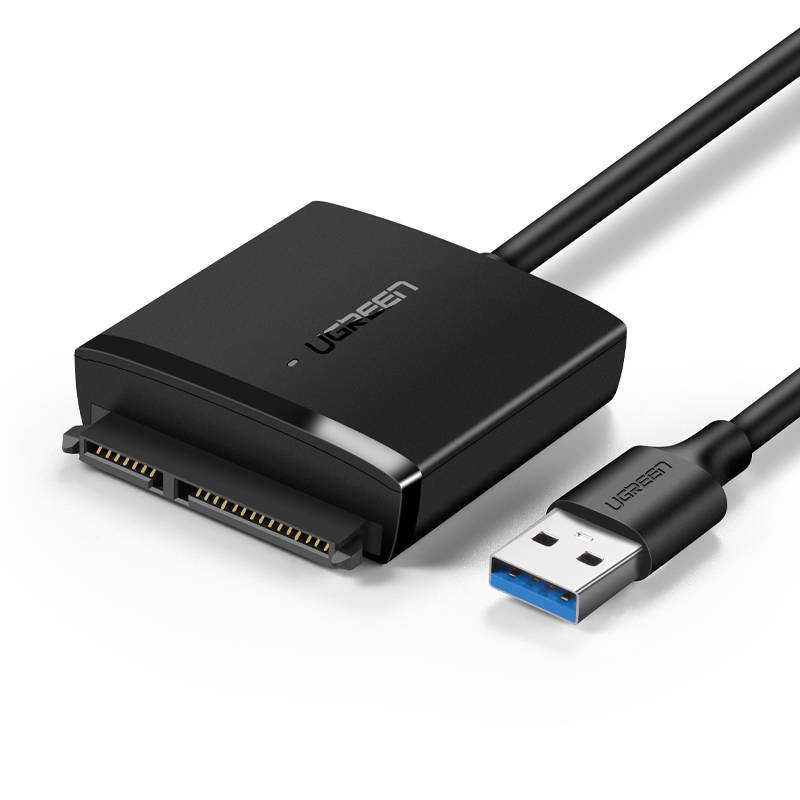 UGREEN SATA-USB 3.0 HDD adapter 2.5 és 3.5 Fekete