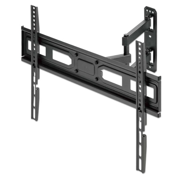 Manhattan Fali, dönthető forgatható max.VESA:600x400 37"-70"-ig 35 kg TV állvány Fekete Manhattan Fali, dönthető forgatható max.VESA:600x400 37"-70"-ig 35 kg TV állvány Fekete