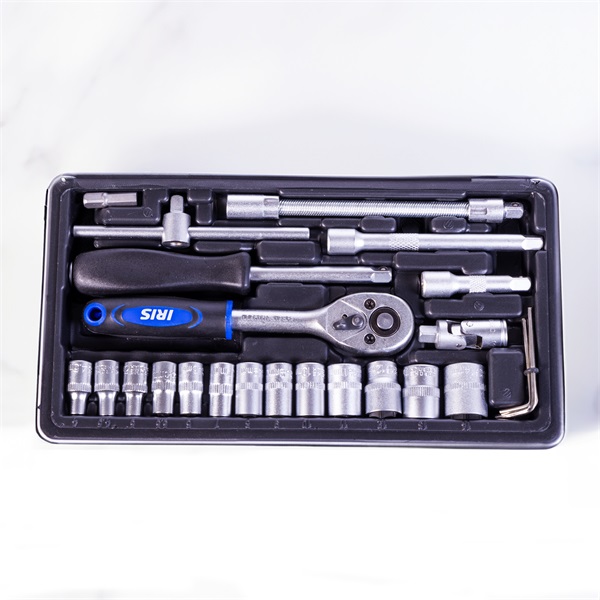IRIS TOOLS SS-025-011 25 darabos dugókulcs készlet (1/4") IRIS TOOLS SS-025-011 25 darabos dugókulcs készlet (1/4")