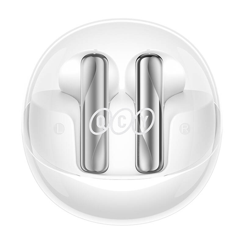 TWS QCY AilyBuds Clear T32 Headphones (white)