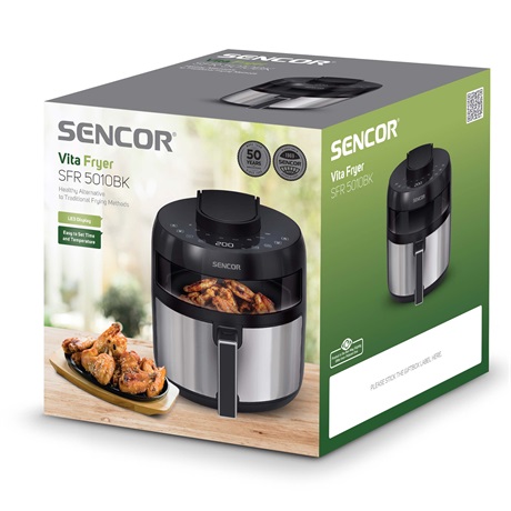 Sencor SFR 5010BK forrólevegős fritőz