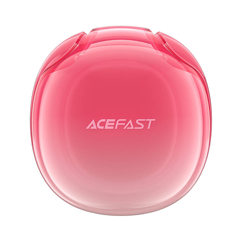  TWS Acefast T9 Bluetooth 5.3  IPX4 Headset Pomelo piros