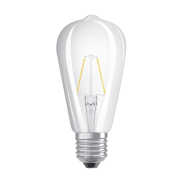 Osram STAR Edison LED fényforrás E27 2.5W meleg fehér filament (4052899962088)