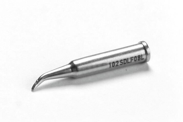 Ersa 0102SDLF08L/SB forrasztóhegy, ceruza forma 0.80 mm